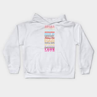 sugar chic subway tee Kids Hoodie